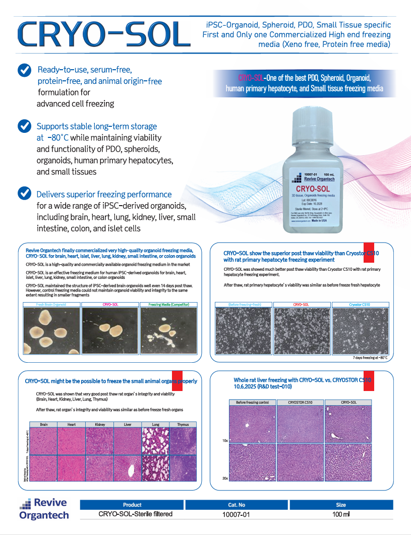 CRYO-SOL brochure